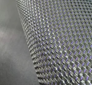 Purple Reflection Carbon Fiber Fabric Woven Metallic Wire Cloth Carbon Fiber Fabric For Outdoor Use For Boys And Girls