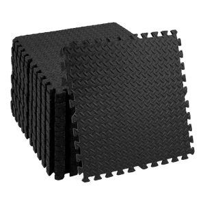 Puzzle Exercise Mat EVA Foam Interlocking Tiles Protective Flooring for Gym Equipment and Cushion for Workouts