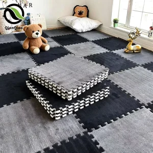 QQ Factory Direct High Quality Competitive Price Bulk Order Fast Delivery OEM ODM Fluffy Modular Carpet Tiles