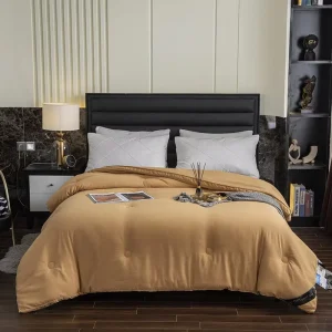 QUANZHEN All Season Luxury Hotel Linen Duvet with 100% Cotton Cover and Polyester Filling 5 Star Standard