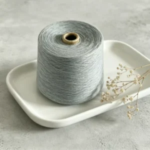 Qianshou High Tenacity 21S 2 Ply Recyclable 100% Polyester Raw Knitting Yarn for Socks Sewing Textile Weaving