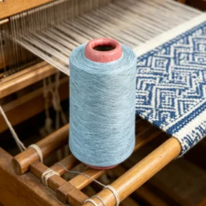Qianshou Premium Quality Customization Recyclable 32S 3 100% Polyester Raw Yarn for Sewing Socks Home Textiles