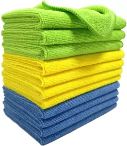 Qualified Microfiber Quick-Dry 40x40cm 50g Detailing Towel for Professional Car Wash Shop