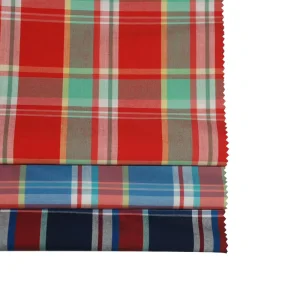 Quality Chinese Products Textile Custom Tartan Plaid Cotton Fabric