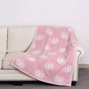 Quality Management Easy Carry Eco friendly Thin Portable 40*60 Soft Knitted Throw Blanket for Multi scenario Usage