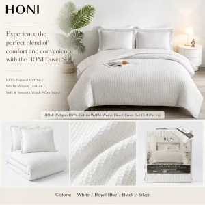 Queen Bed Luxury Style Cosy Duvet Cover Bedding Set