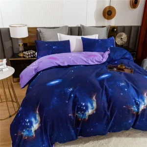 Queen Bedding Duvet Cover Set 3 Piece 1000 TC Luxury Microfiber Down Comforter Quilt Cover with Zipper