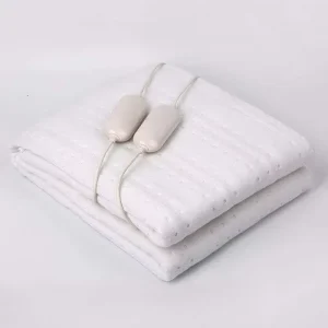 Queen Size Dual Control Eco friendly Warming Throws Heated Electric Blanket