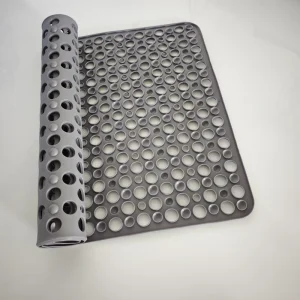 Quick Dry Absorbent PVC Bath Mat Non Slip with Suction Cups Plastic & Silicone Bath Rug for Bathtub & Hotel Washable Feature
