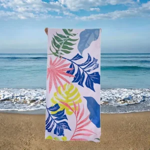 Quick Dry Beach Towel Compact Sand Proof Customizable Logo Printing Luxury Microfiber Modern Sports for Adult