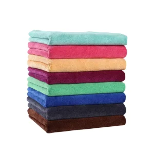 Quick Dry Car Wash Towel Customizable Logo 60*160 Car Wiping Cloth 30x30cm Thickened Absorbent Square Towel for Cleaning