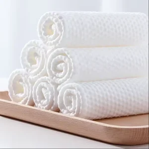Quick Dry Disposable Body Towels Bath Towel Travel Dry Washcloths Airlaid for Spa