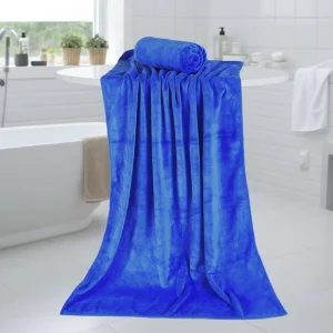 Quick Dry Hypoallergenic Solid Color Antimicrobial Woven Microfiber Hair Turban Towel for Adult Faster Drying