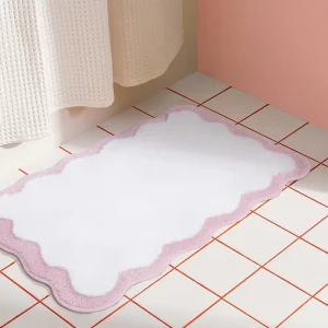 Quick Dry Microfiber Bath Mat Super Absorbent Non Slip Bathroom Rug Fast Dry Floor Mat for Shower Room Home Use