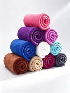 Quick Dry Microfiber Towels for Car Cleaning 300 GSM Solid Color