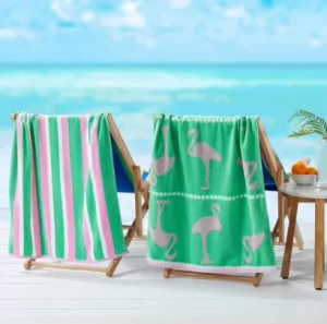 Quick Dry Sand Free Eco Friendly Hypoallergenic Cotton Turkish Modern Tropical Beach Towels Custom Luxury Yarn dyed