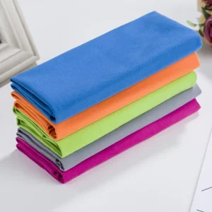 Quick-Dry Super Absorbent Non-Slip Anti-Bacterial Disposable Microfiber Travel Towel Adults Sand-Free Sports Gym Bath Use Woven