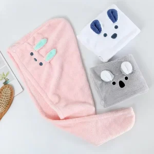 Quick Dry Towel for Makeup Headbands Cute Bath Towels for Travel Shower Beach Hair Towels for Kid Women