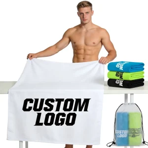 Quick Dry Turkish Hoodie Microfiber Beach Towel Sand Free Lightweight Oversized Absorbent for Travel Swimming Camping Pool