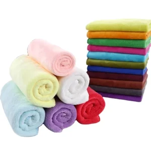 Quick Drying Microfiber Hair Towel Custom 350gsm Salon Towels Micro Fiber Towels Hair