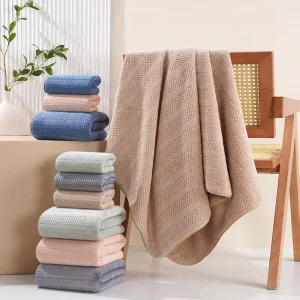 Quick Drying Towel Coral Fleece Towels Bath Towels Thickened Absorbent for Swimming Pool Sports Fitness Gift Towels