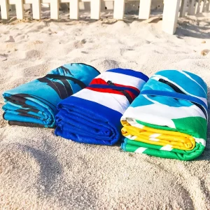 Quick drying Sand Free Customized Microfiber Beach Towel Multiple Sizes Available Beach Towel