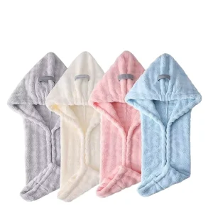 Quickly Hair Dry Towel Super Absorbent Soft Bathroom Women Head Microfiber Towels Girl Spa Hair Towel Hair Dry Wrap Bonnets 1pc