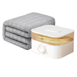 Quiet 220V Quilted Folded Water Heating Blanket Remote Control Energy Saving Electric Warm Mattress for Four Seasons Hotel Home