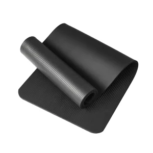 Quiet Shock Absorbing Yoga Mat Non Slip Extra Thick Fitness Mat for Men and Women with Logo Customization for Home Gym
