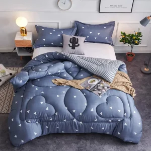 Quilted Duvet European Style Hotel Home All Size Soft Thick Winter Bed Quilt