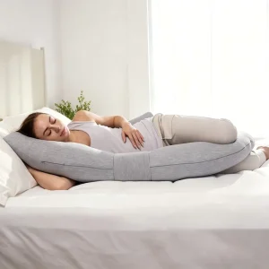 Quilted New Style Full Body H Shape Nursing Sleeping Cushion Pregnancy Pillow with Removable Washable Features