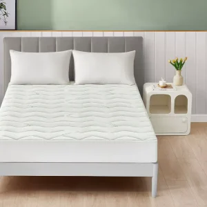 Quilted Waterproof Mattress Protector Anti Bedbug Mattress Pad Cover with Deep Pocket