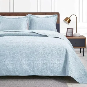 Quilts Full Queen Size 3pcs Luxury Summer Bedspreads