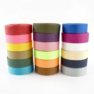 RD109 20-50mm*1.1 Nylon Webbing Luggage Accessories Pure Color Strap For Clothing Sewing Backpack Safety Belt Webbings