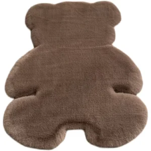 Rabbit Fur Door Mat White Antislip Faux Hairy Carpets Rabbit Fur Rug
