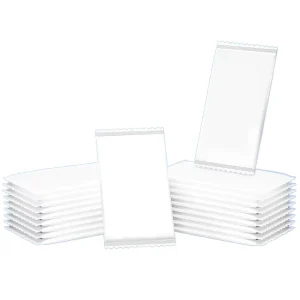 Rain Cleansing Season 100 Piece White Single Use Cotton Tissues Individually Packaged 15x20cm 1 Ply Sustainable Household Wet