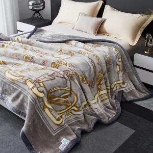 Raschel Blanket Comfortable Winter Warm