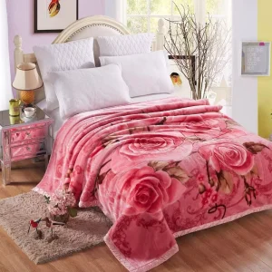 Raschel Blanket Double Thickened Blanket Coral Velvett Cover Gift