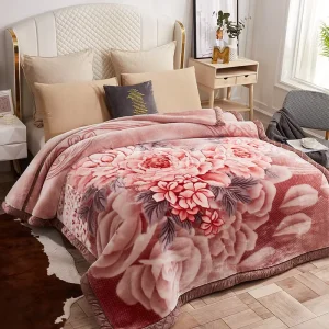 Raschel Blanket Double Thickened Warm Raschel Blanket