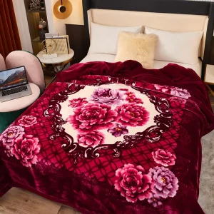 Raschel Blanket Winter Flannel Spring Autumn Office Nap Sofa Blanket Bed Sheet Air Conditioning Blanket