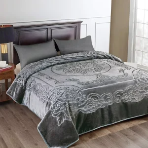 Raschel Blanket for Soft Beds Cobertores Em Camas Macias