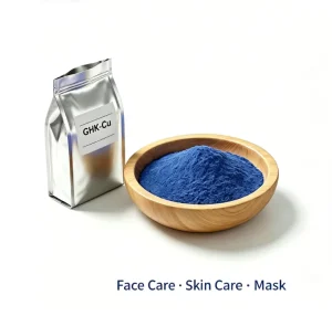 Raw Powder 99% Blue Copper Factory Direct Sales Copper GHK Cu