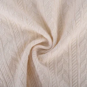 Rayon Polyester 330gsm 160cm Knitted Jacquard Cashmere Fabric for Fashion Garment