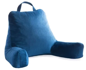 Reading Pillow Bed Cotton Fill Shredded Memory Foam Backrest Cushion