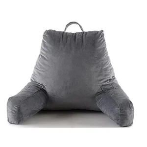 Reading Pillow Large Backrest Positioning Support Body Wedge Sleeping Pillow for Bed Headboard Relaxing Sleeping