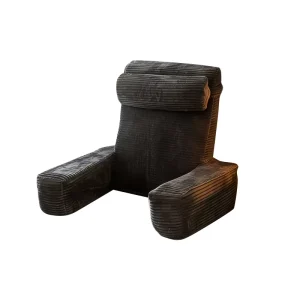 Reading Pillow for Bed Cushion with Arms for TV Back Bed Pillow for Sitting up in Comfort Plush Backrest Bed Chair