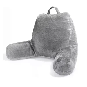 Reading Pillow with Armrest Waist Pillow Plush Pillow Pillow at the Head of the Bed Cushion Support Pillow