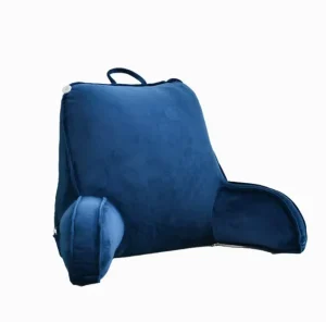Reading Pillow with Armrests Bed Backrest Cushion Maternity Waist Support Lazy Sofa Backrest with Inner for Bed Bay Window