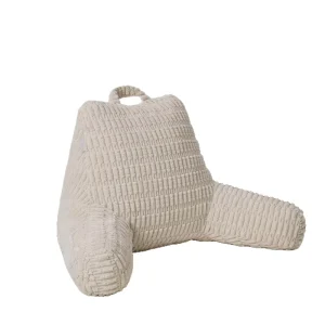 Reading Pillow with Removable Cover Foam Filled Headrest Cushion Sofa Seat Cushion with Lumbar Support Armrest Pillow Lazy Sofa