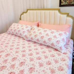 Ready to Ship 6 Pieces Microfiber Bed Sheet Set King Size Flat and Fitted Sheet with Pillowcases